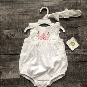 Little Me Baby Girl Romper